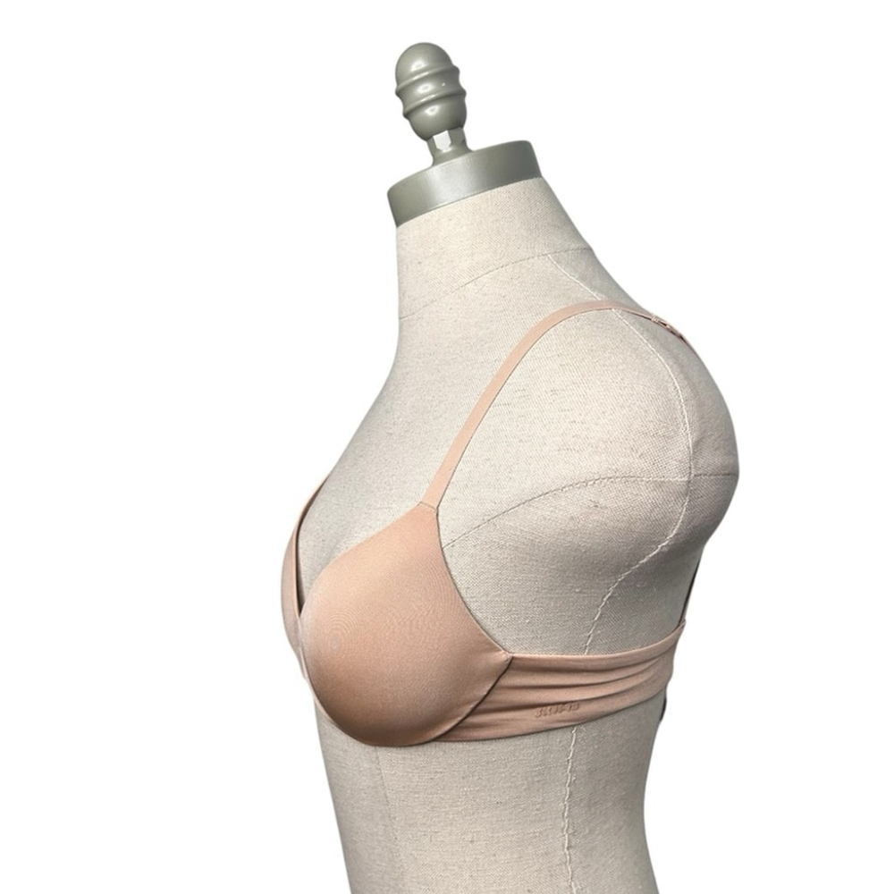 Skims Kim K Wireless Form PUSH-UP PLUNGE BRA in Mica Light Beige 34C - Picture 4 of 10